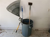 trash can rake and more