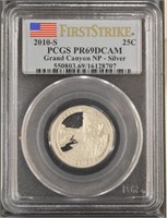 US Coins 2010-S Silver Washington Quarter Grand Ca