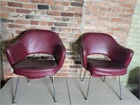 2 MCM Knoll Chairs - Herman Miller Style