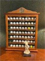 Golf Balls w/ Wall Case
