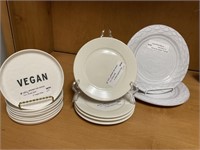 7 Vegan 5" Plates
