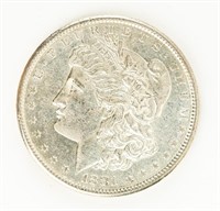 Coin 1881-S Morgan Silver Dollar, BU
