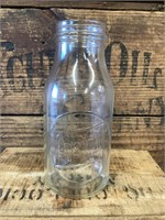 Original Castrol Z Embossed Quart Bottle