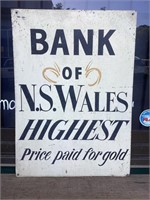 Rare & Original Bank of NSW "Gold"