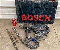 Bosch Electric Hammer Drill
 w/ Case & Bits