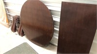 Round Table  Solid Wood 
45” Round 
Dark Stain
