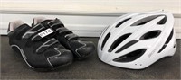 Bontrager Solstice Bike Clip Shoes and Helmet