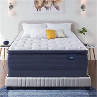 Serta - 15" Plush Pillow Top King Mattress