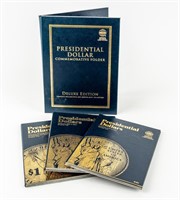 Coin 4 Incomplete Presidential Dollar Sets, BU