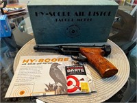 Vintage Hy Score Air Pistol Target model