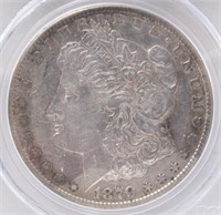 1879-CC Capped Die Morgan Silver Dollar-PCGS XF40