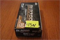 Blazer 9mm Luger Ammunition