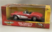 Die Cast 1:18 Scale 1962 Corvette Convertible