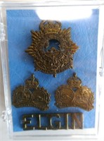 Elgin Regiment Military Pins