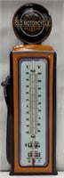 Tin Oldsmobile Motorcycle Thermometer