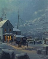 John M. Barber, Winter's Eve on the Northern Neck