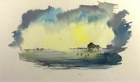 Herb Jones, Landscape Watercolor
