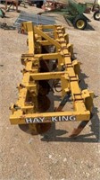 12' Hay King 3pt Disc Plow