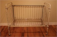 Antique Iron Crib