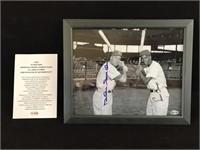 Duke Snider & Ernie Banks Signed 8x10 Photo w/ COA