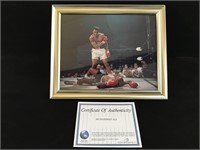 Muhammad Ali Signed 8x10 Framed Photo w/ COA