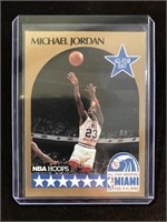 Michael Jordan 1990 NBA Hoops All-Star Insert Card
