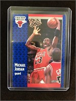 Michael Jordan 1991 Fleer #29 nba basketball card