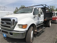 2007 Ford F750 Stakebody Service Truck - Cummins
