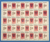8 Cents Stamps Sheet