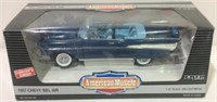 NIB 1957 Blue Chevy Bel Air American Muscle Toy