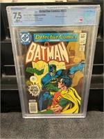 Vintage 1982 BATMAN Graded Comic Book 7.5  CBCS