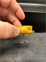 Vintage Yellow/Orange Fishing Lure/Bait