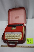 Sears Holiday Typewriter with Case
