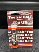 Vintage Tootsie Roll Eraser New Old Stock MOC