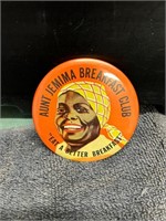Vintage Black Americana Aunt Jemima Pocket Mirror