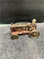 Vintage Arcade Hubley Cast Iron Tractor
