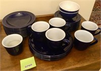 French Blue Dishes