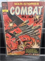 1962 War-Stories COMBAT Comic Book #6 Dell 12 Cent