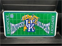 Kentucky Football NOS License Plate-Unused