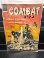 1961 COMBAT #1 DELL 15 Cent Comic Book-Military