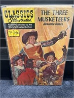 VTG Three Musketeers Comic Book #1 Issue