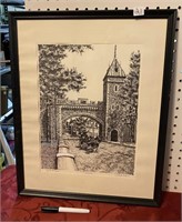 FRAMED PRINT - QUEBEC