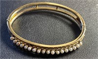 pearl bracelet and necklace set