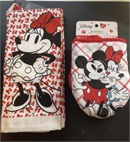 2 pk Disney kitchen towel