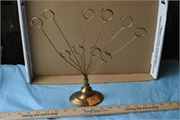 Brass picture stand