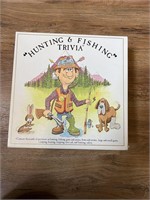 HUNTING AND FISHING TRIVIA BOARD GAME