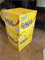 2 SCOTT BOX OF RAGS NEW IN BOX