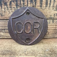 COR Cast Iron Ground Cover Plate