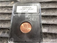 1995 Double Die Obverse Lincoln Cent,on Liberty
