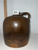 all brown crock water jug